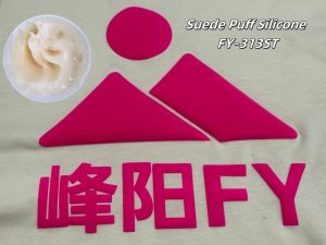 Suede Puff Silicone in for clothing printing