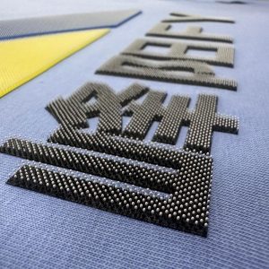 Toothbrush silicone ink screen printing for clothing