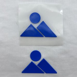 mold transfer silicone ink for fabric screen printing