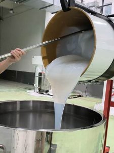 silicone ink production