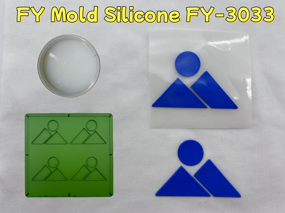 3D mold silicone ink for clothing