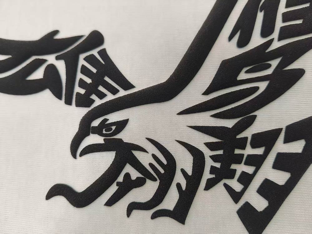 Suede Puff silicone screen printin Ink