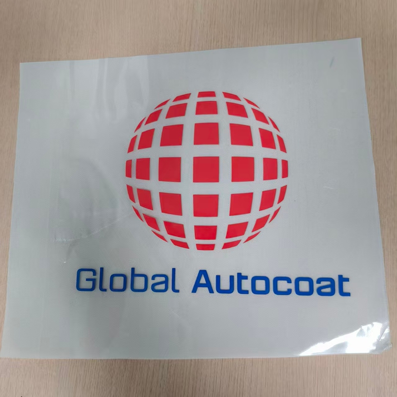 Double Colors Silicone Label Forward Heat Transfer