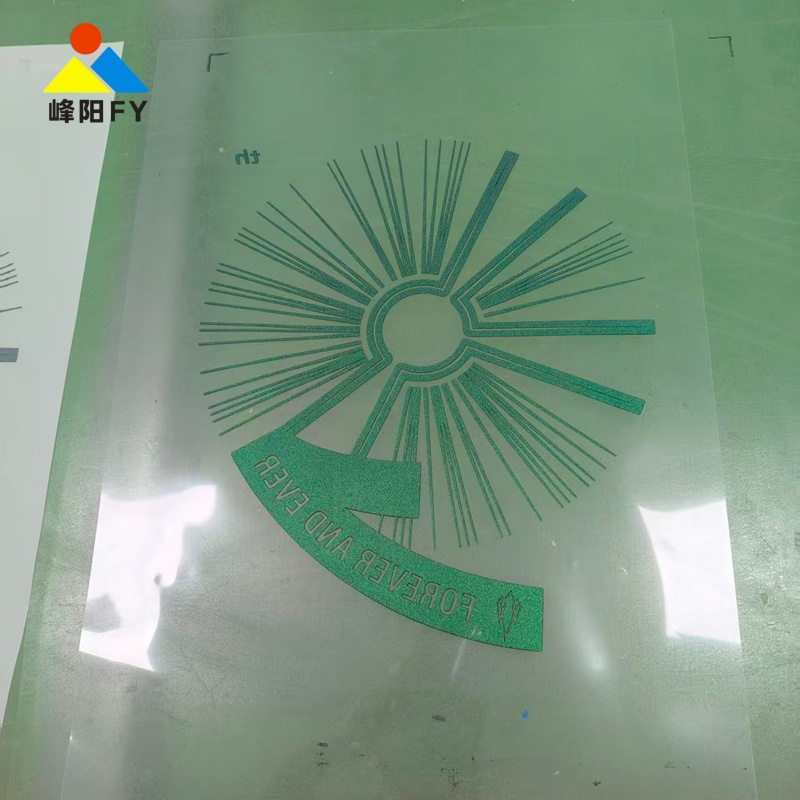 screen screen printing silicone ink reverse heat transfer with chameleon effect