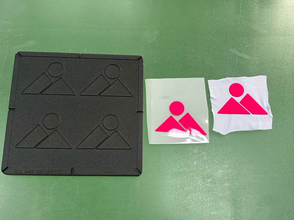 Mold Silicone Heat Transfer printing on Fabric