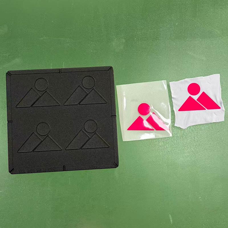 Mold Silicone Heat Transfer printing on Fabric